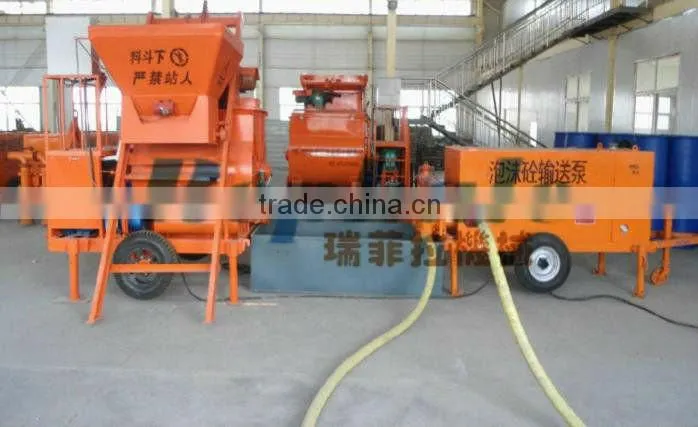 construction light foam concrete block, foam cement block, wall brick making machine