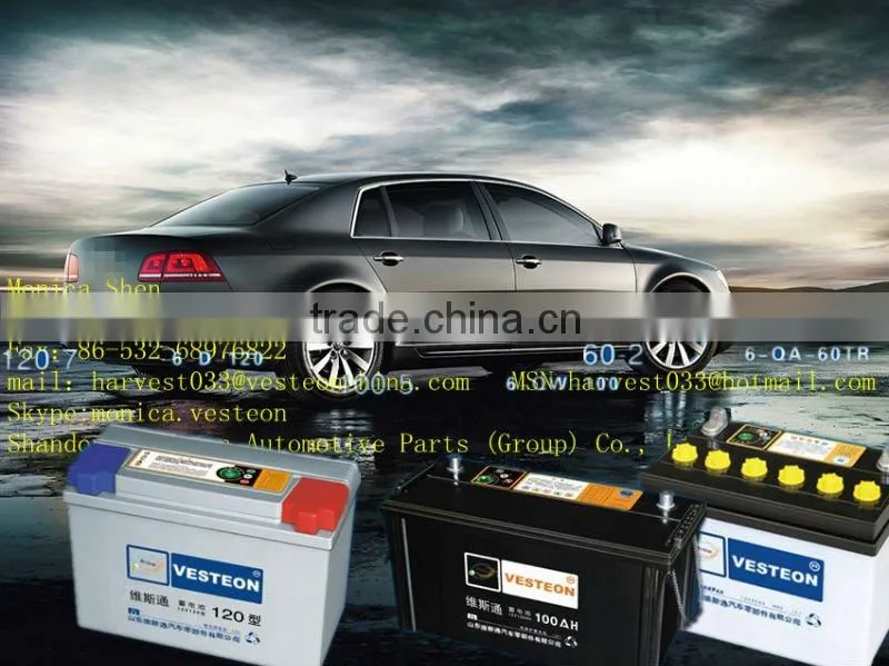 Vesteon maintenance free car battery 12V135Ah