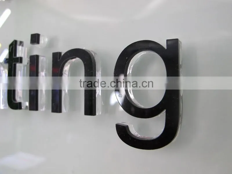 wholesale advertising plastic wall sign