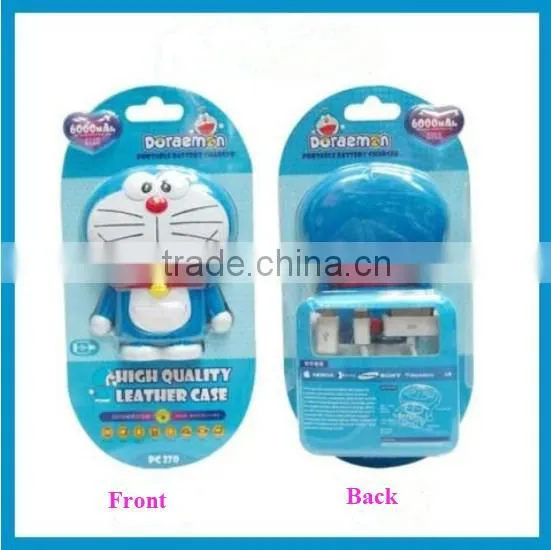 Factory Wholesales Cute Doraemon Power Bank Doraemon Mobile Charger
