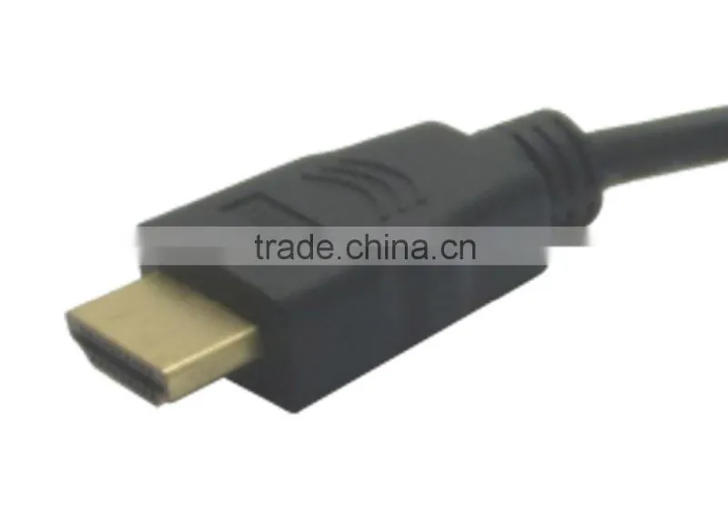 100% new HDM I to VGA with audio and DC jack HDM I adapter for computer/laptop