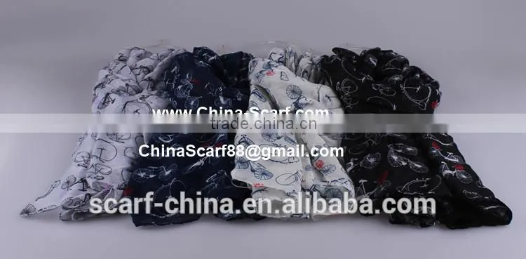 Wholesale viscose fashion scarf