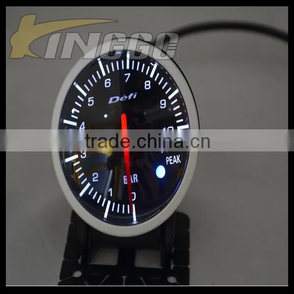 BF Series 60MM Auto Racing Gauge With White and Red Light