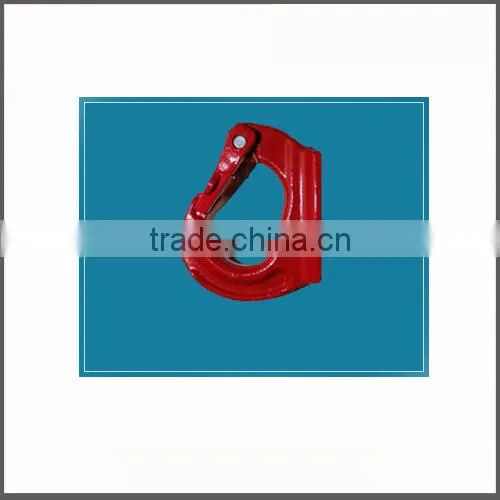 Rigging Hardware European G80 WELD-ON HOOK WITH LATCH
