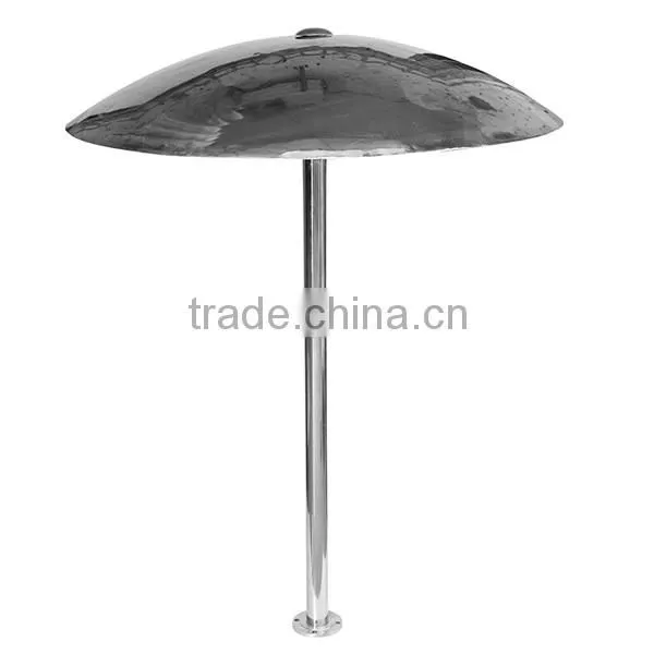 2014 summer hot sale water park fountain Special design stainless steel mushroom fountain
