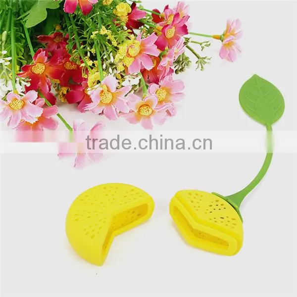 Various types of silicone and stainless steel tea strainer