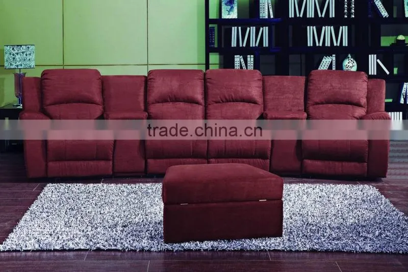leather reclining sofa set FC021