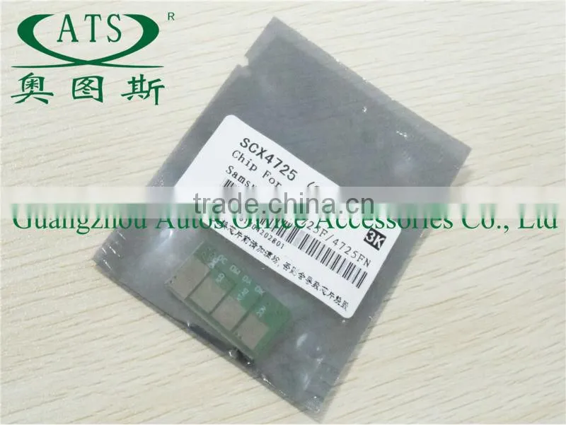Compatible toner cartridge chips for Samsung SCX4725F/ 4725FN printer spare parts