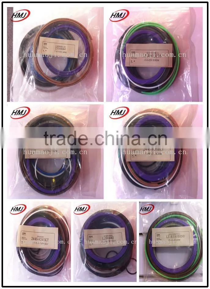 Excavator spare parts/hydraulic sapre parts/seal kit