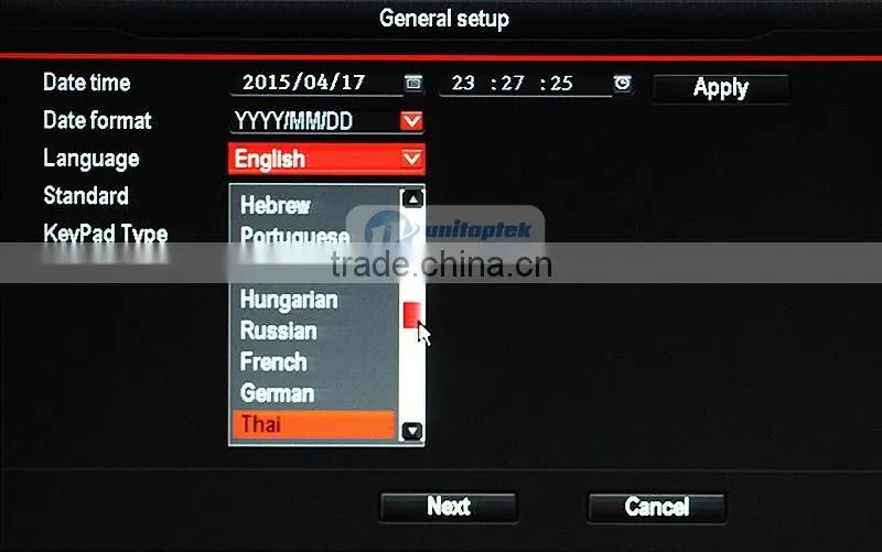 TVI DVR 1080P/720P Recorder 8CH DVR H 264 For HD TVI Camera Mobile P2P View