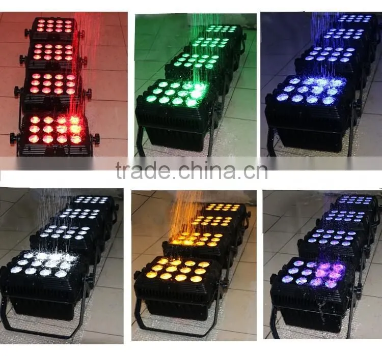 Architectural led wall washer,white dmx waterproof stage lighting with RGBWA+UV LED