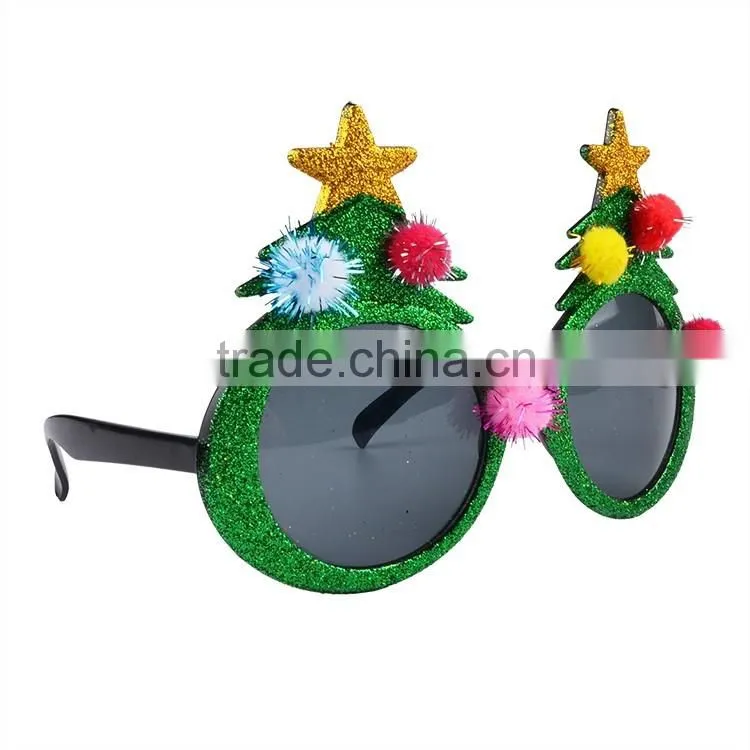 2016 New Year Party Glasses Christmas Tree Glasses