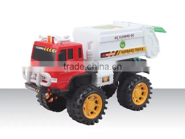Newest big friction toy vehicle heavy oil truck toy