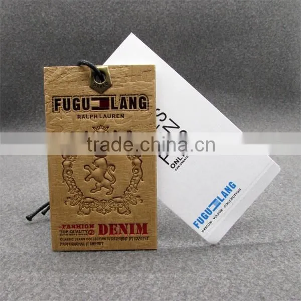 Thick Kraft Paper Hangtags For Clothing