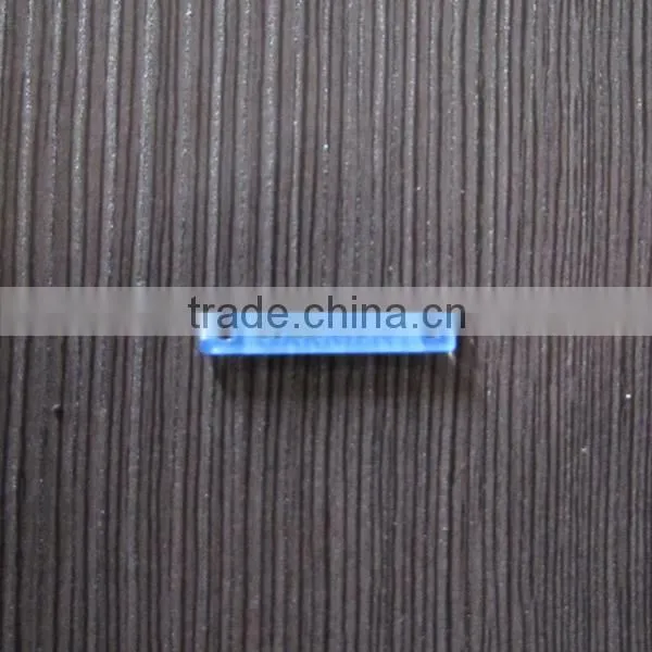 Plastic Decorative Garment Resin Plate