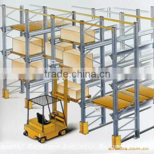 storage drive in pallet racking
