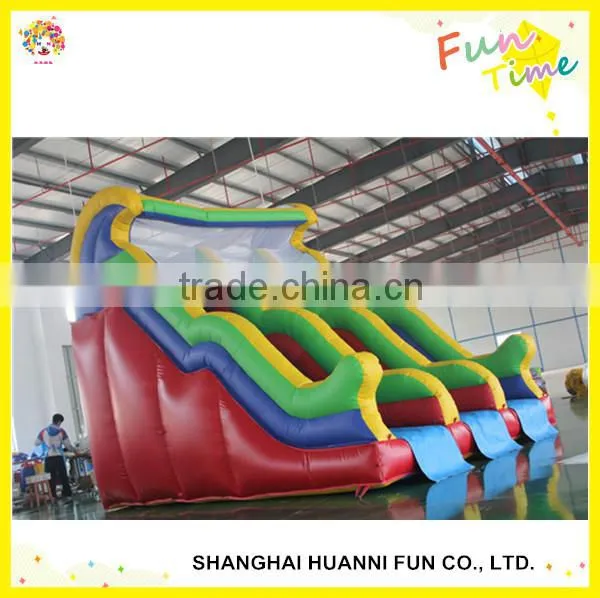 Water park equipments, big inflatable water slides for sale accept customized
