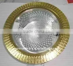 golden round glass downlight