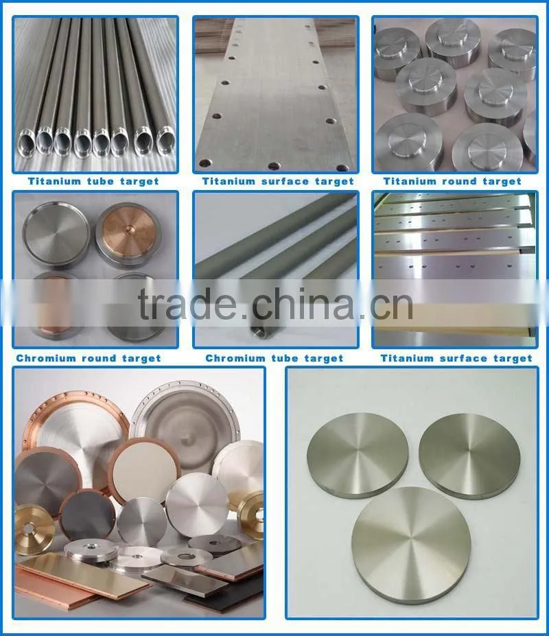 Chromium round target