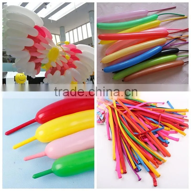 wholesales 360Q magic long ballons latex balloons