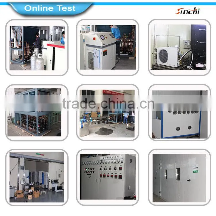 Outlet 85C hot water 12kw/19kw/35kw/70kw/105kw R134a supper COP high temp. air source heat pump industrial heating