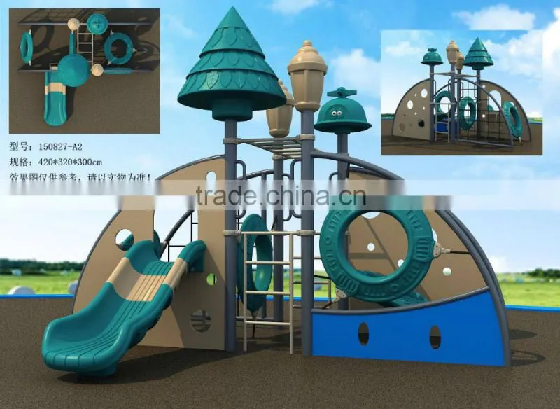 outdoor multifunciton slide, climbing slide, monkey bar (HD150827-A2)