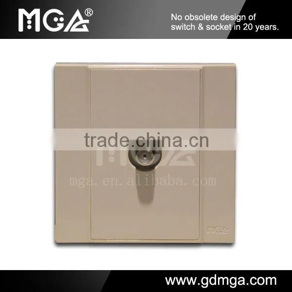 TV satellite wall socket