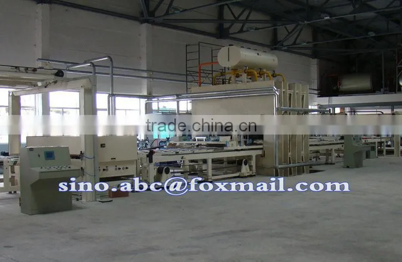2400T-6X12' short cycle melamine lamination hot press