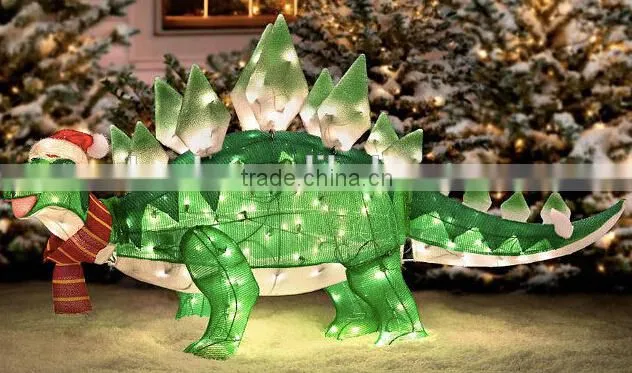 Inflatable Dinosaur /Inflatable Dragon with Christmas Tree for Christmas Decoration