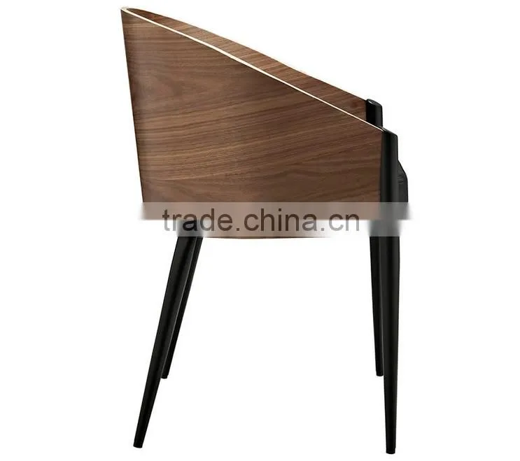 mid century modern cooper dining armchair in WALNUT