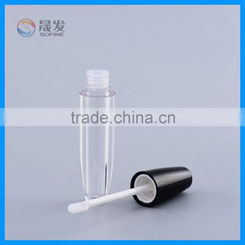 2016 competeive price empty lip gloss tube with brush