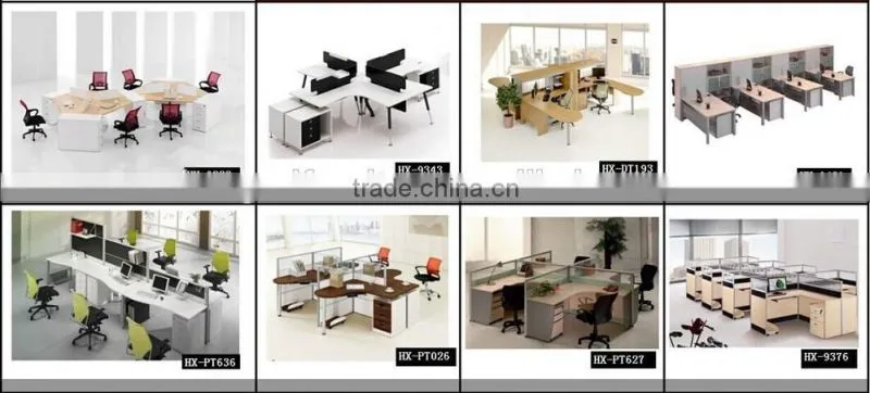 Hi-tech newly design glass board office partition
