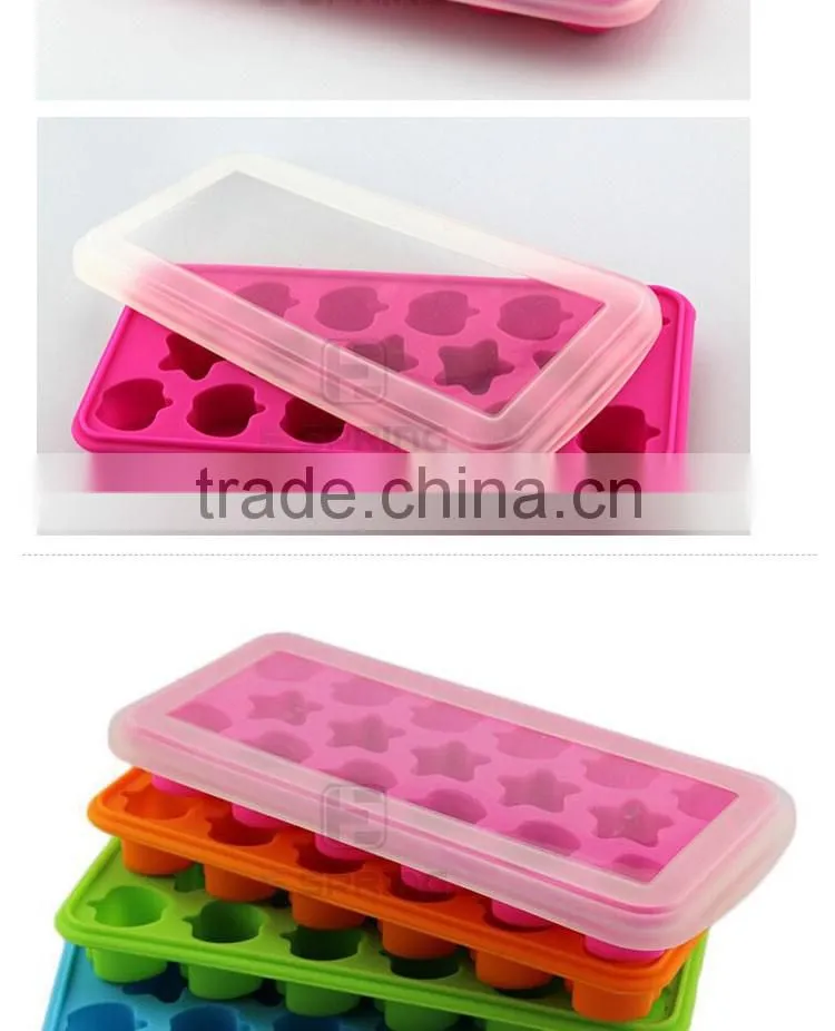 Bar Drink Whiskey Sphere Mold With Lid Ice Brick Ice Cube Tray