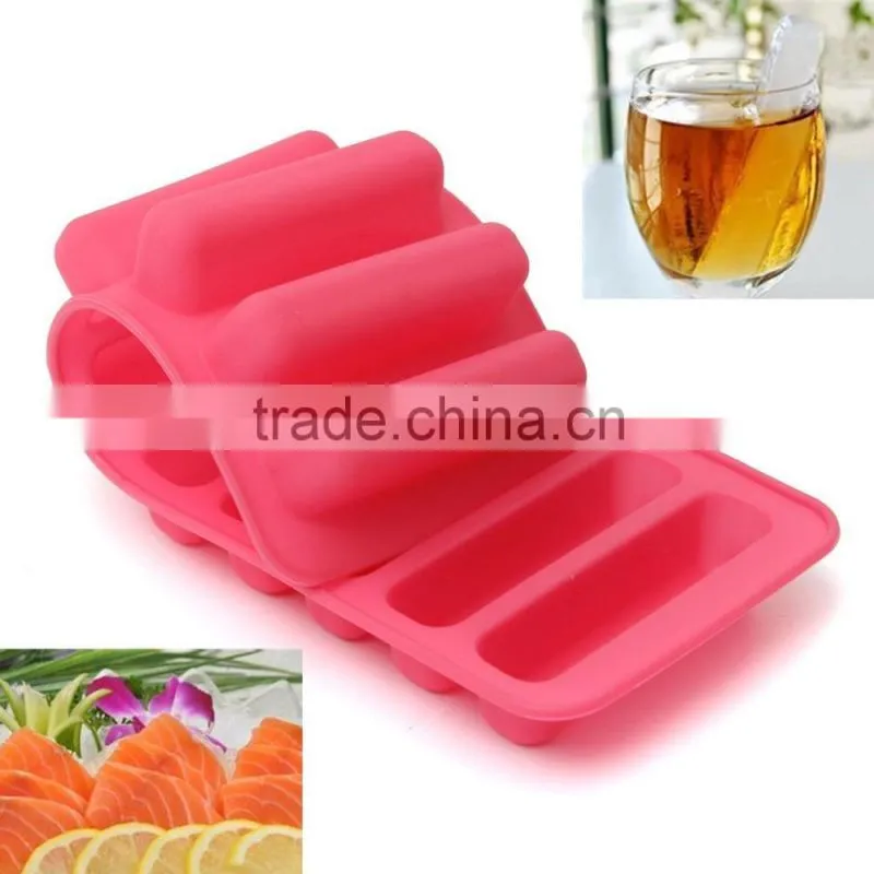 Amazon Hot Selling Oblong Shaped Silicone Chocolate Candy Mold