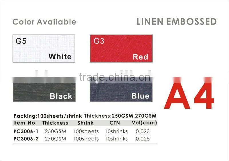 Hot sale A4/A3 clear/color/frosty PVC cover