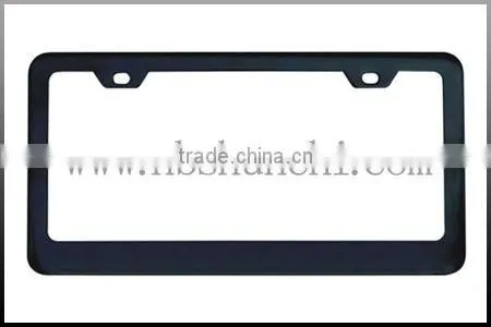 Chrome license plate frame