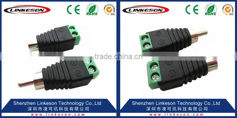 special ordered male and female connectors