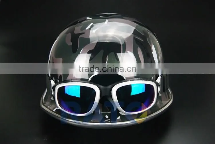 German style motorcycle helmet summer helmet with glass