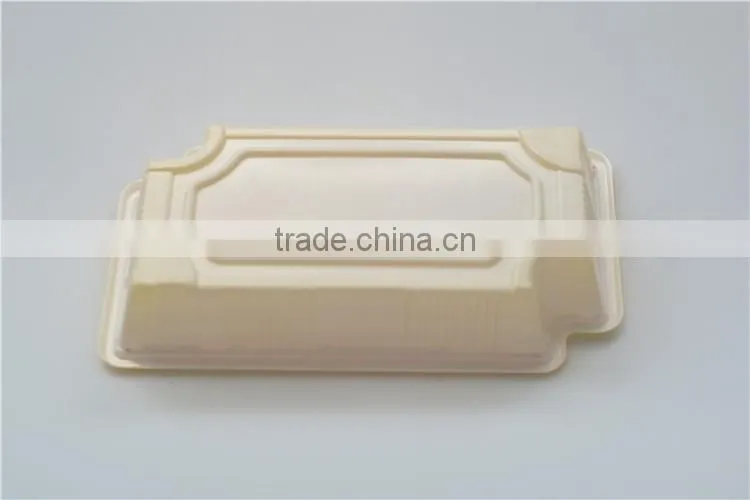 SM1-4101 Yellow Disposable Food Container with Lid