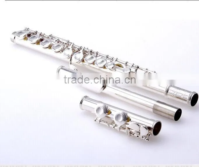 16 closed keys flute cupronickel body material