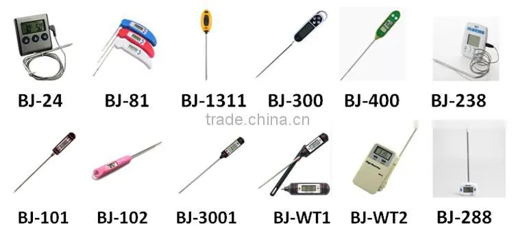 portable instant read prove sensor cooking thermometer