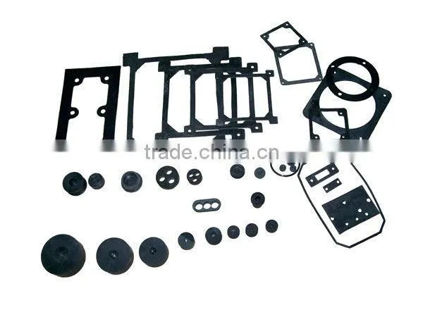 Silicone rubber seal
