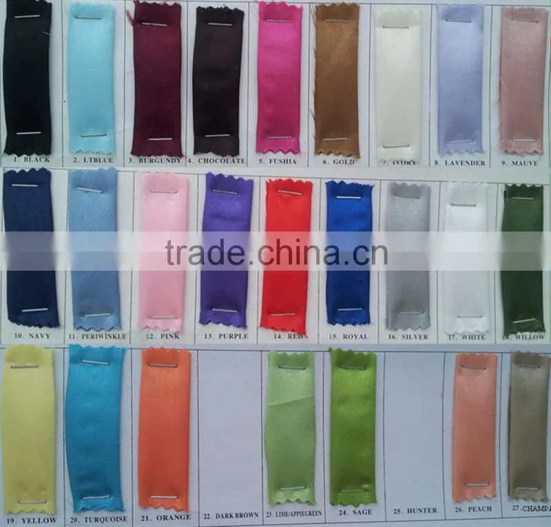 Wholesale Satin Chair Sash 18*275CM/Satin Chair Cover Sashes For Wedding and Banquet