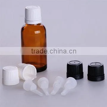 blue dropper dispensing glass vials with cap
