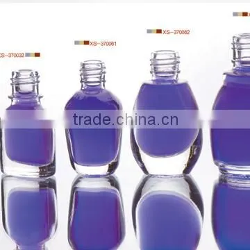 Different sizes of glass bottles