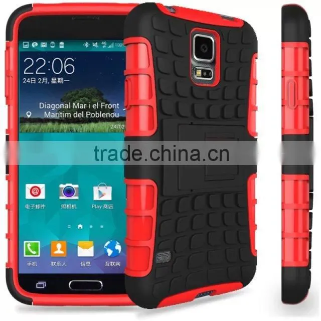 2015 Factory OEM shock proof protective cover casefor Samsung S5 mini, pc silicone back case for samsung galaxy s5 mini mobile