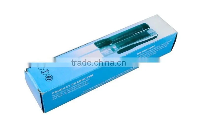 rechargeable multifunction flashlight solar led flashlight