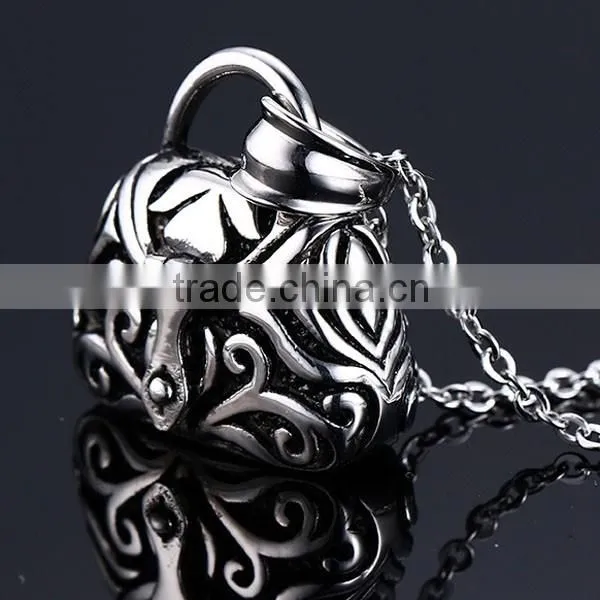 Stainless Steel Jewelry Handbag Design Ash Necklace