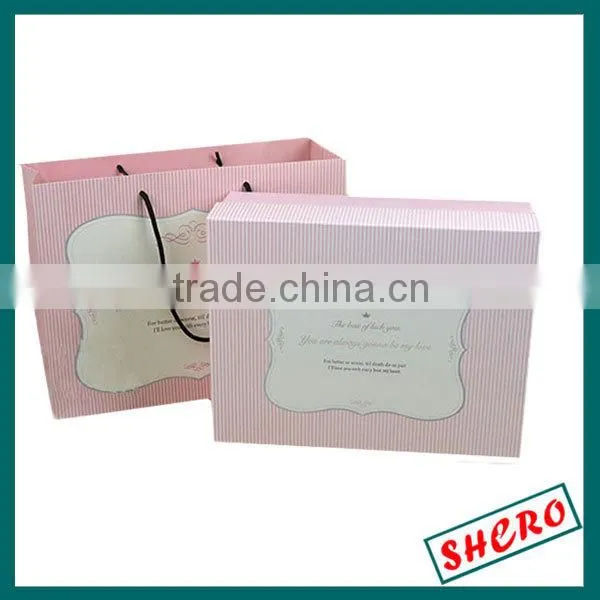 baby shoe box with bag ,baby cloth boxwith bag ,baby gift box with bag