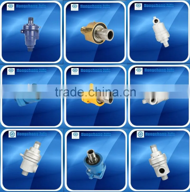 pipe flange hydraulic rotary union plumbing materials in china